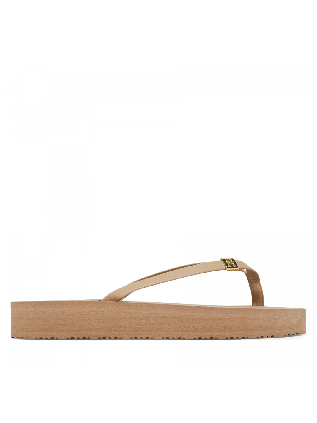 Žabky Tommy Hilfiger Elevated Chic Beach Sandal FW0FW08523 Béžová